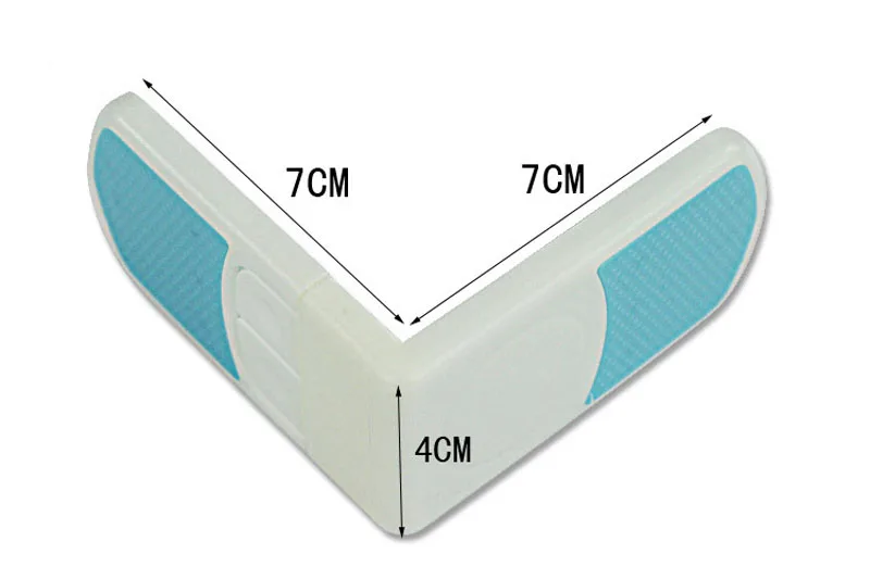 Замок для безопасности детей Детские принадлежности цвет двойной кнопки под прямым углом к замок ящик шкафа замок для защиты замок