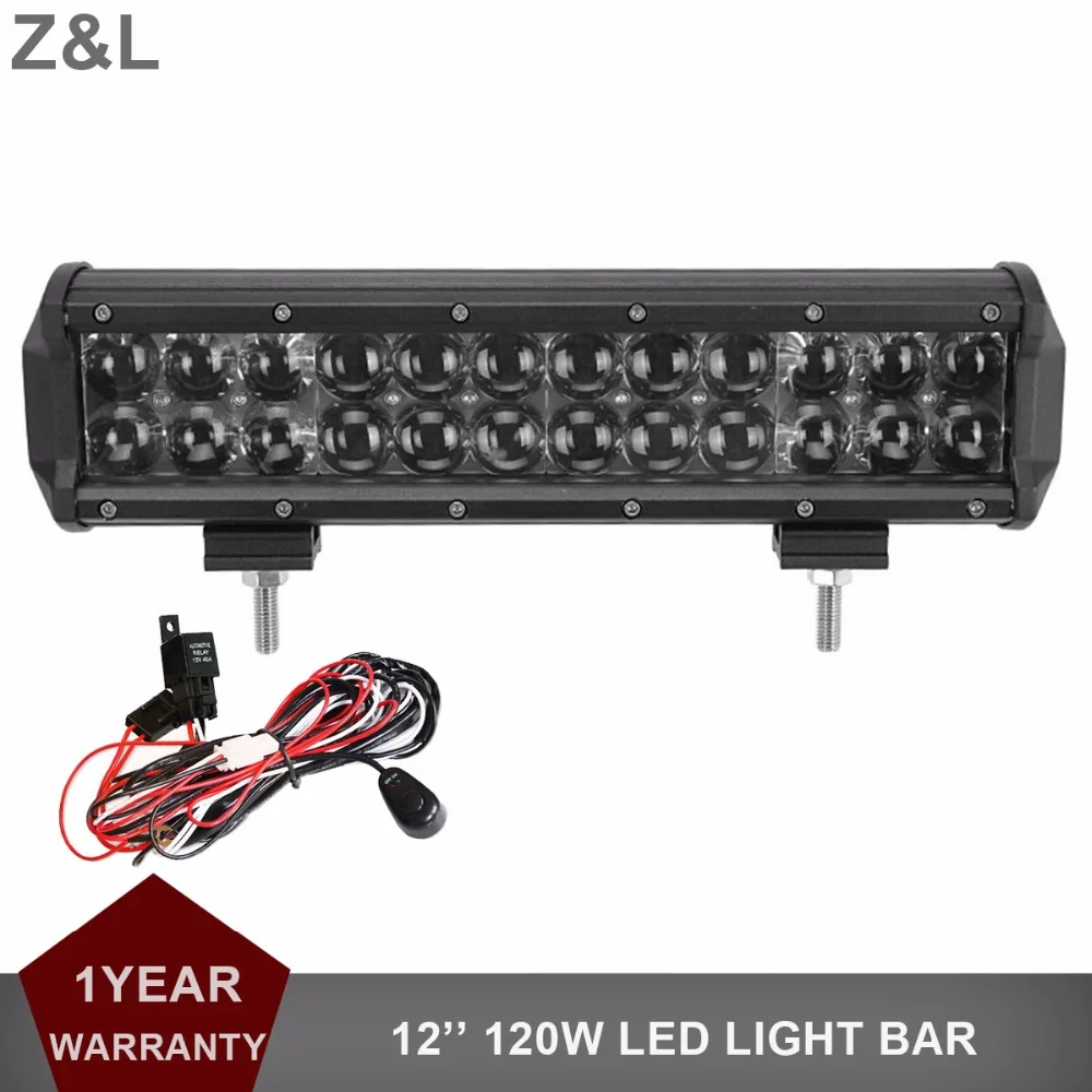  12INCH Offroad LED Work Light Bar 12V 24V Car Truck Auto ATV Pickup 4WD 4X4 Caravan UTE Boat Traile - 32835481323