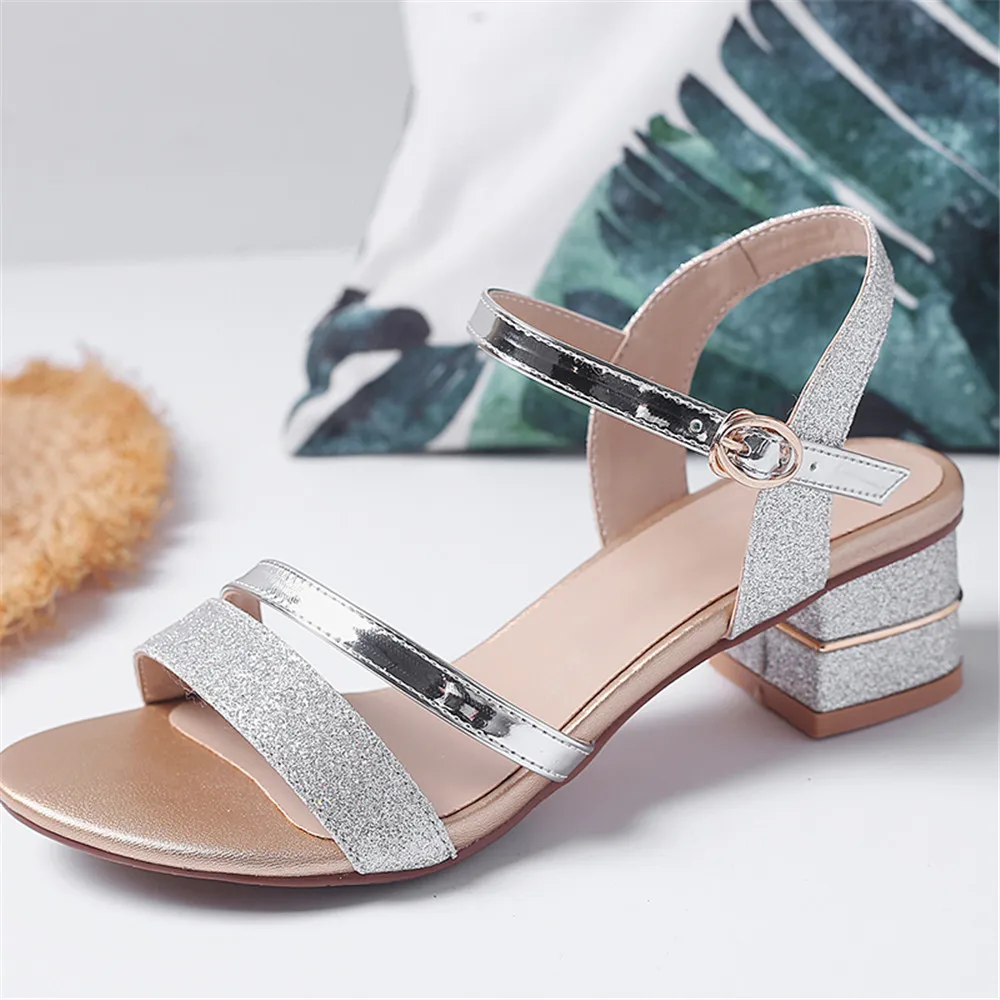MORAZORA/ г., Новое поступление, женские босоножки простая Летняя обувь с пряжкой модные разноцветные удобные женские туфли на квадратном каблуке