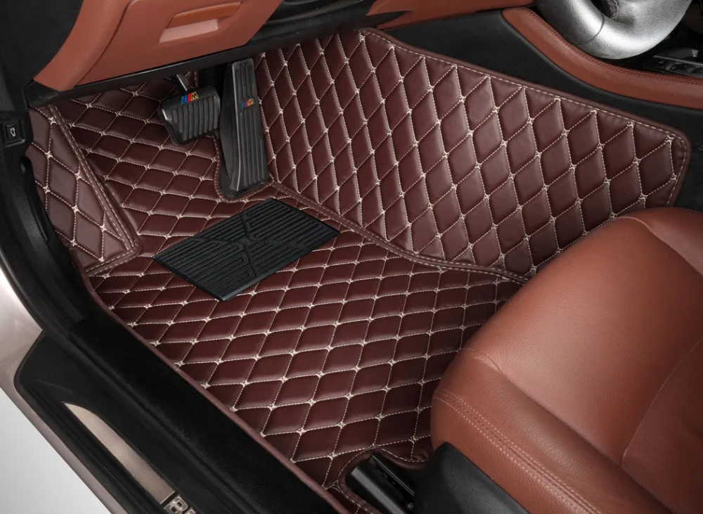 Пользовательские автомобильные коврики для Mercedes Benz CLK W208 W209 c209 автомобильный-Стайлинг кожаный ковер коврики лайнер
