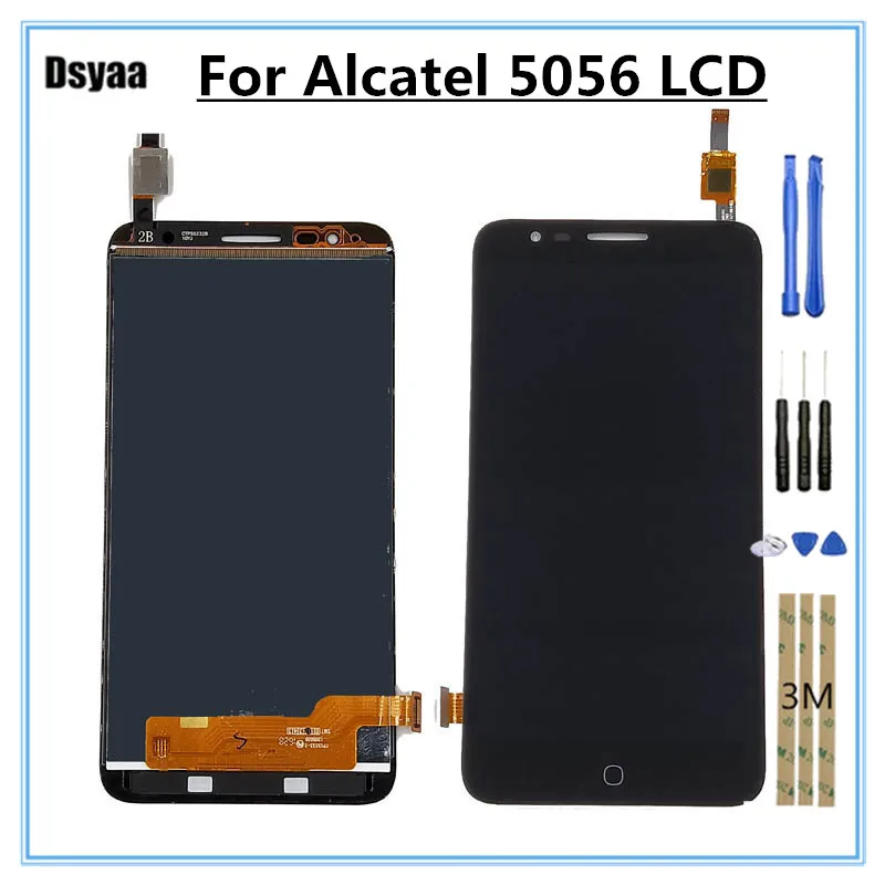 

5.5 Inch for Alcatel Pop 4 Pop4 Plus OT 5056 5056A 5056D 5056E 5056T LCD Display Touch Screen Digitizer Assembly Repair Parts
