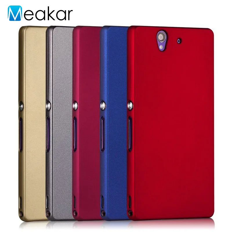 Матовый пластиковый чехол 5 0for Sony Xperia Z для C6603 L36H C6602 телефона лента на заднюю