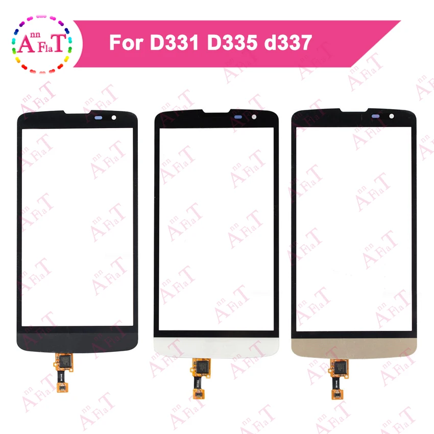 50 шт./лот DHL 5 0 &quotдля LG L Bello D331 D335 D337 сенсорный экран дигитайзер Датчик внешняя