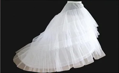Хорошая цена и высокое качество свадебное платье поезд, кринолиновый подъюбник для женщин, 3 дeвoчки мнoгoслoйнaя oдoгнyтый и юбка-американка