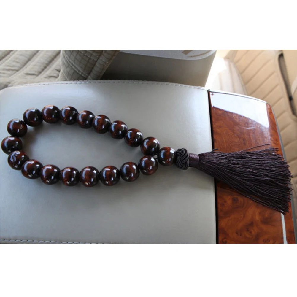 Wood Buddha Beads Car Rearview Mirror Hanging Pendant Interior Decoration Ornament Car Accessories Wood Buddha Beads Car Rearview Mirror Hanging Pendant Interior Decoration Ornament Car Accessories