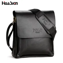 Nouveau 2016 Vente Chaude de Haute Qualité En Cuir POLO Hommes Messenger Sacs Bandoulière Sacs Hommes D’épaule de Sac
