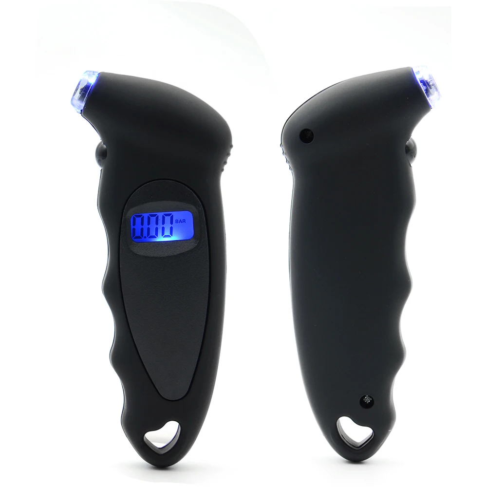 Цифровой датчик давления в шинах с ЖК-подсветкой для автомобиля, мотоцикла, манометр для шин, манометр для воздушных шин, барометр, измеритель для измерения шин
