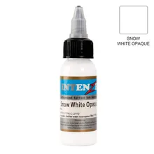 1 oz Профессиональный чернил для татуажа, 10 шт. белых чернил 1 oz/бутылки тела Набор предметов для изо 30 мл