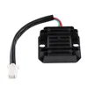 4 Wires 4 Pins 12 Voltage Regulator Rectifier For 150-250CC Motorcycle Scooter Moped ATV Aluminium Alloy Black White(optional) ► Photo 3/6