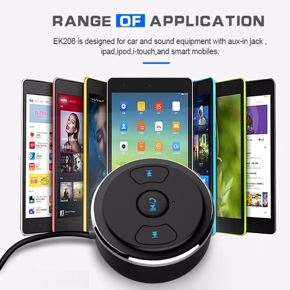 Bluetooth 4 1 автомобильный комплект громкой связи Aux USB беспроводной стерео