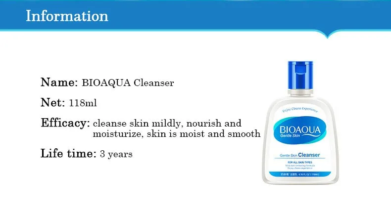Bioaqua масло уход за кожей, увлажнение очищающее средство для лица скраб для лица очиститель для лица отшелушивающая Очистка лица контроль масла сужение пор