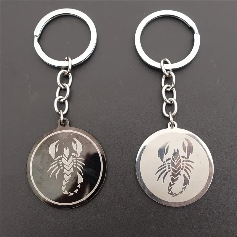 Брелок для ключей Скорпион из нержавеющей стали|keychain jewelry|scorpion keychainfashion keychain |