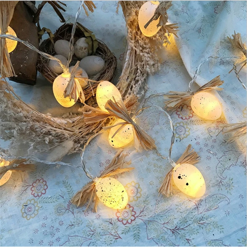 Festival Quail Egg light String 1.5M 10 Leds battery operated For