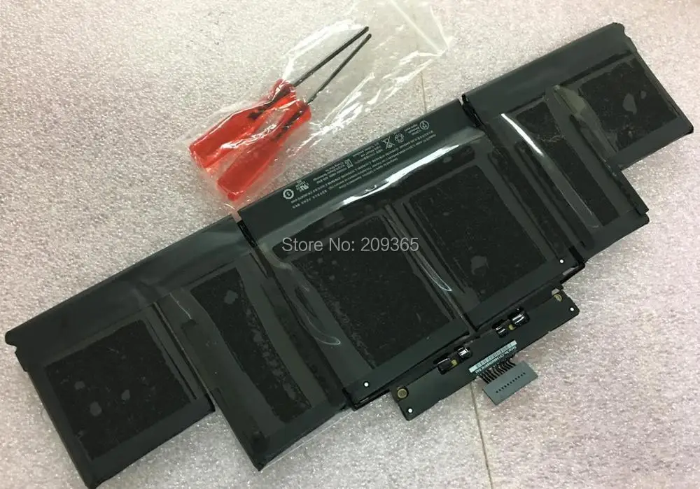 95Wh 11 26 V Аккумулятор для ноутбука Apple A1494 A1398 Me293 Me294 батарея Macbook Pro Retina (конец 2013)|battery