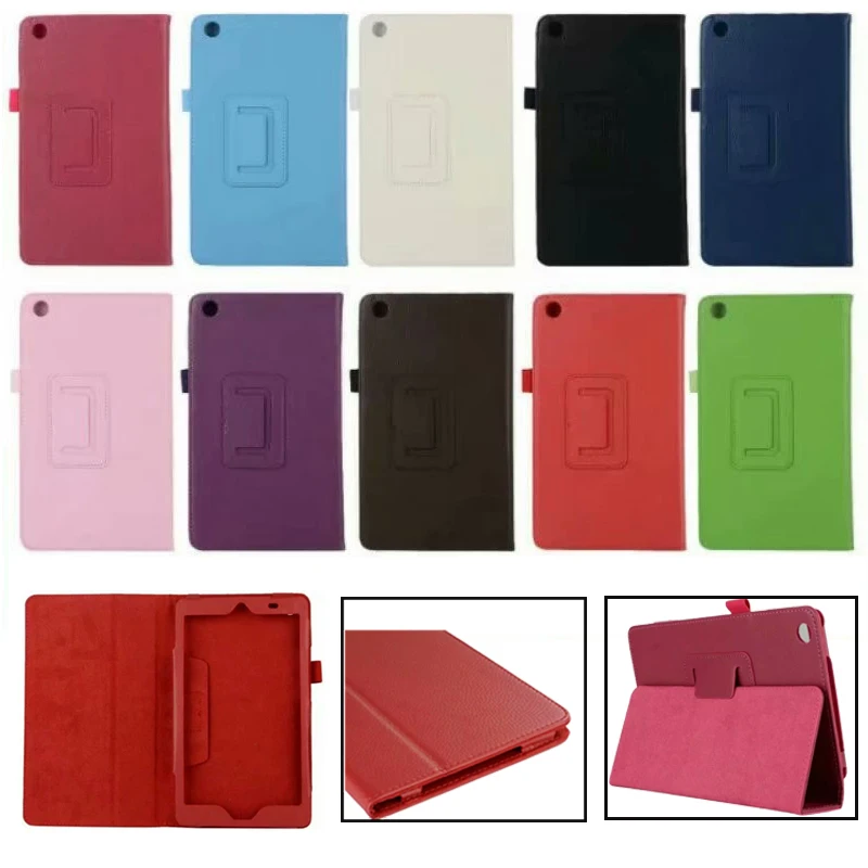 

New PU Leather Stand Case for Huawei MediaPad T3 8.0 KOB-L09/W09 Tablet Protective cover For Honor Play Pad 2 8.0"inch case