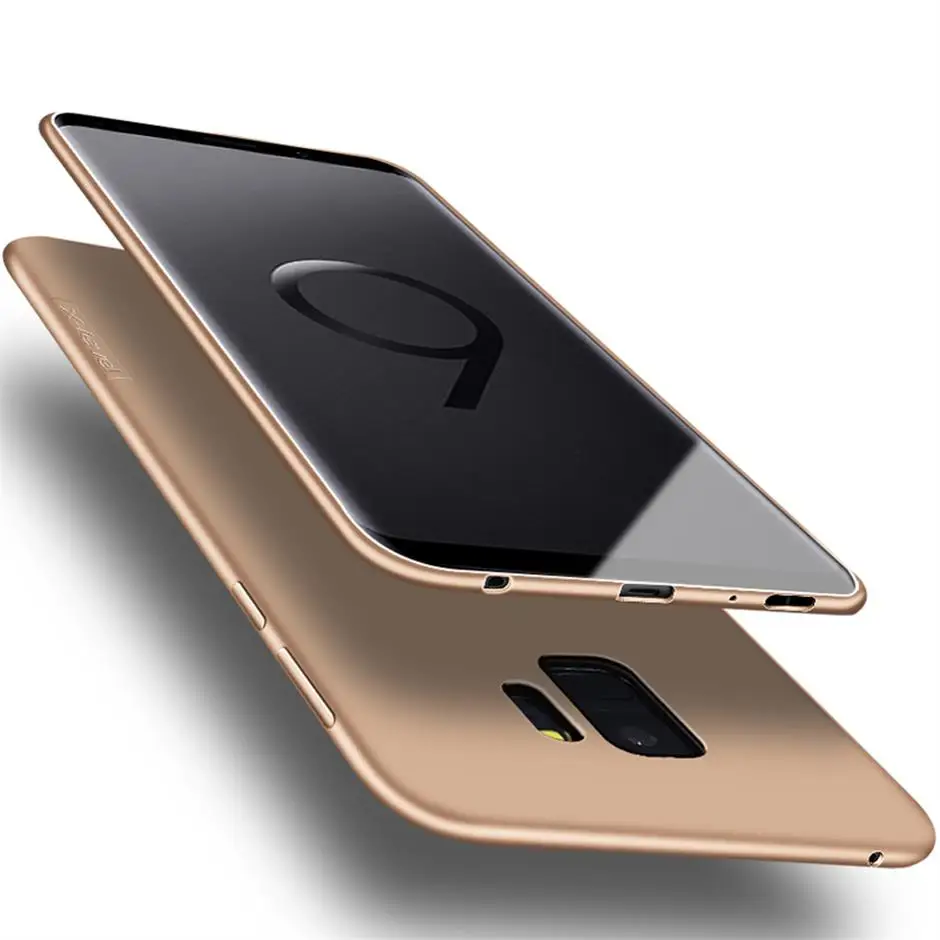 X-Level, мягкий силиконовый чехол из ТПУ для samsung Galaxy S9 S9+, ультра тонкая задняя крышка для телефона, чехол для samsung Galaxy S9 Plus - Цвет: Gold