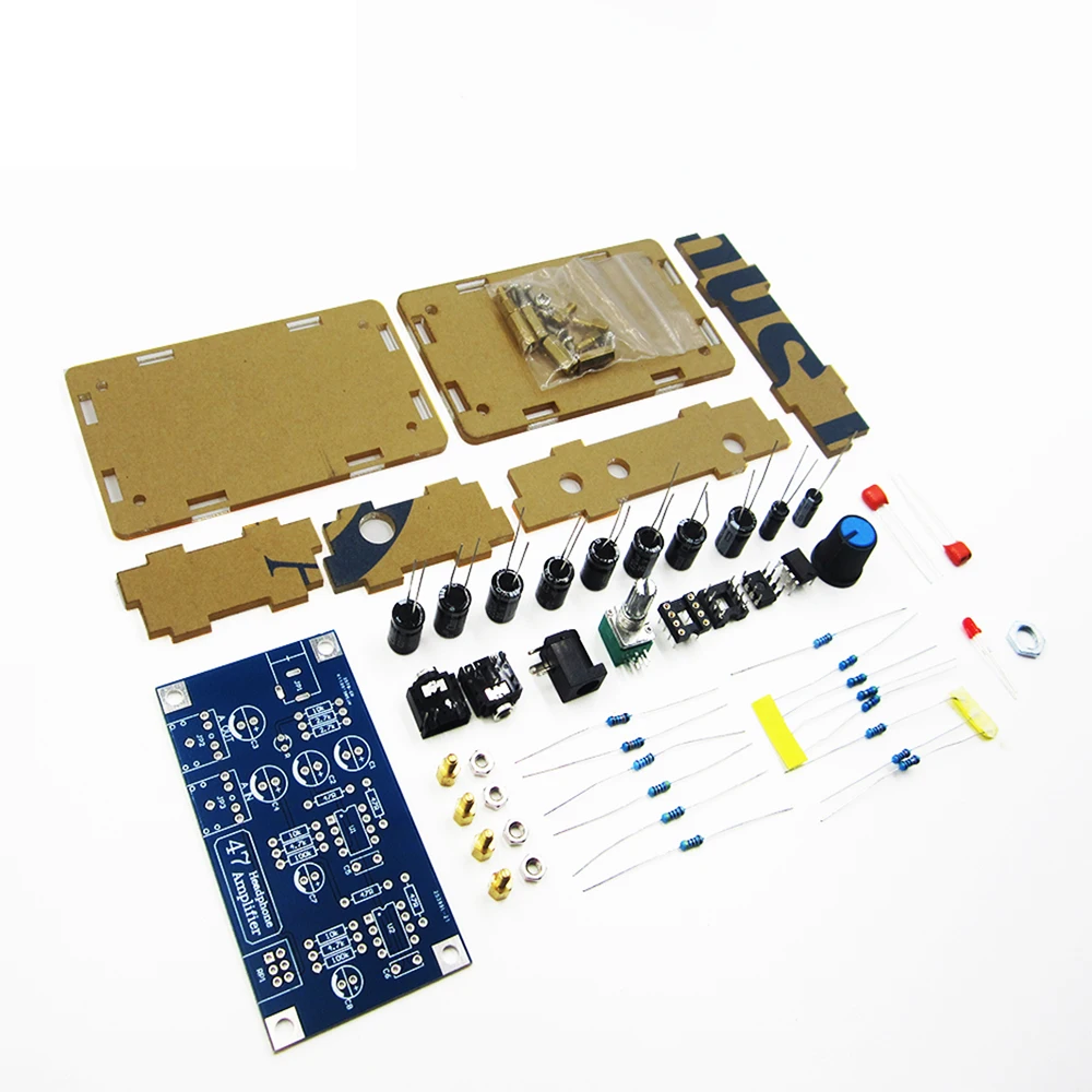 HAILANGNIAO 1SET Headphone Amplifier Board Kit AMP Module Kit For