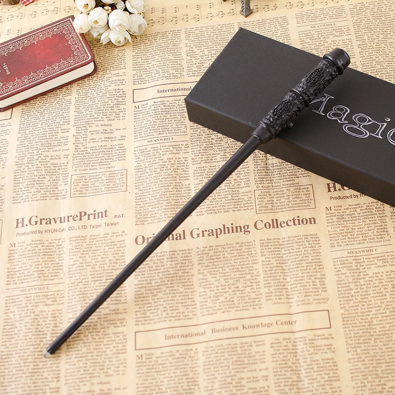 Светодиодная волшебная палочка Снейп в коробке для сцены Severus Снейп Волшебные трюки для Хэллоуина