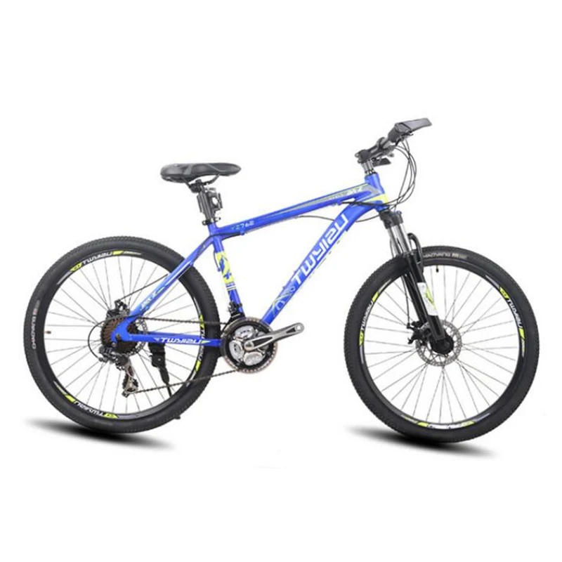 Clearance Mountain Bike 26 Inches  24 Speed Double Disc Brake Hard Frame Multicolor Optional 0