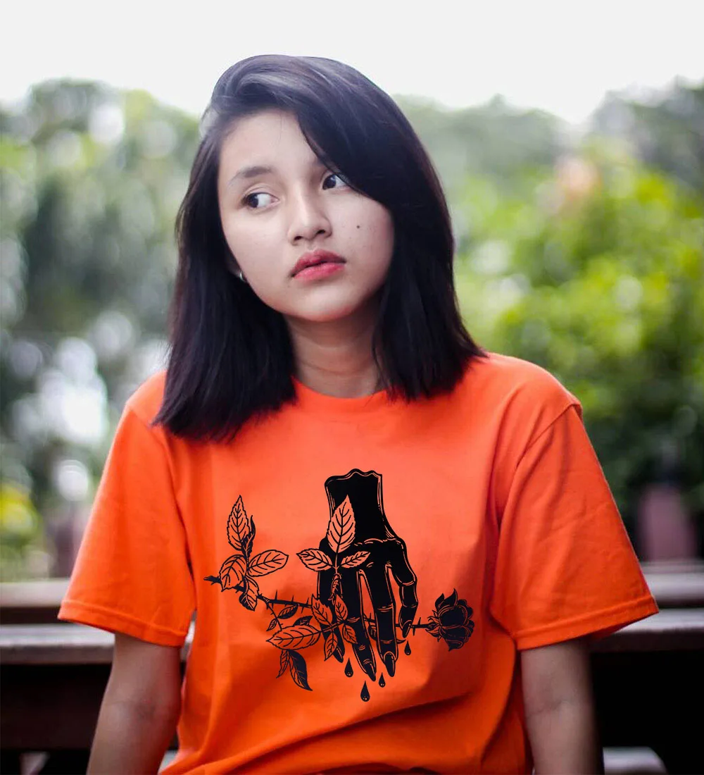 

Tumblr Female t-shirt Floral Printed Women 100% Cotton Brand tops & tees Summer Casual Tee Shirt Plus Size Aesthetic