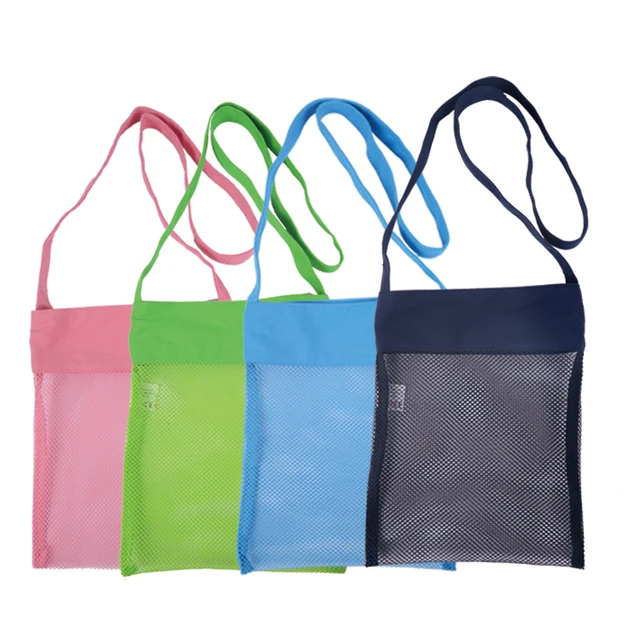 Fast Shipping 100pcs Lot Mesh Seas Bags 4 Colors Kids Tote Fast Shipping 100pcs Lot Mesh Seas Bags 4 Colors Kids Tote Durable Child Beach