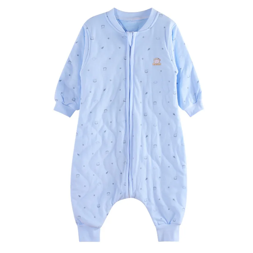 SlinBo Autumn Winter Baby Blanket Sleepers Quilted Cotton Newborn One Piece Boys Girls Toddler