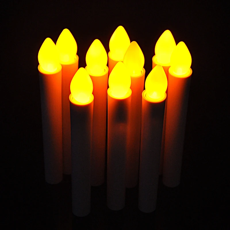 

125pcs/lot Stick LED Candle Event Party Christmas Long Pole Luz LED Light Hand-hold Battery Candles Performance Show Night Lamps