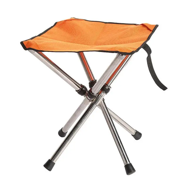Hobbyлейн складной стул алюминиевый сплав портативный ультра светильник для рыбалки Кемпинг пляж открытый эскизов - Цвет: Orange