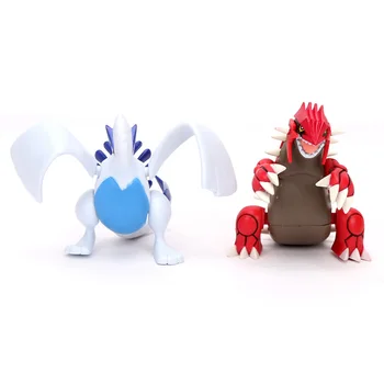

2pcs/set Mega Evolutions Groudon Lugia Action Figures Doll For Children Christmas