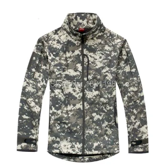 Тактическая уличная TAD флисовая куртка для мужчин военный спортивный костюм Кемпинг Охота Куртки термо пальто одежда Акула кожа патч
