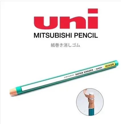 

UNI Eraser EK-100 Pen-Type Roll Paper High-Gloss Rubber Detail Pen Environmental Protection Rubber Pen