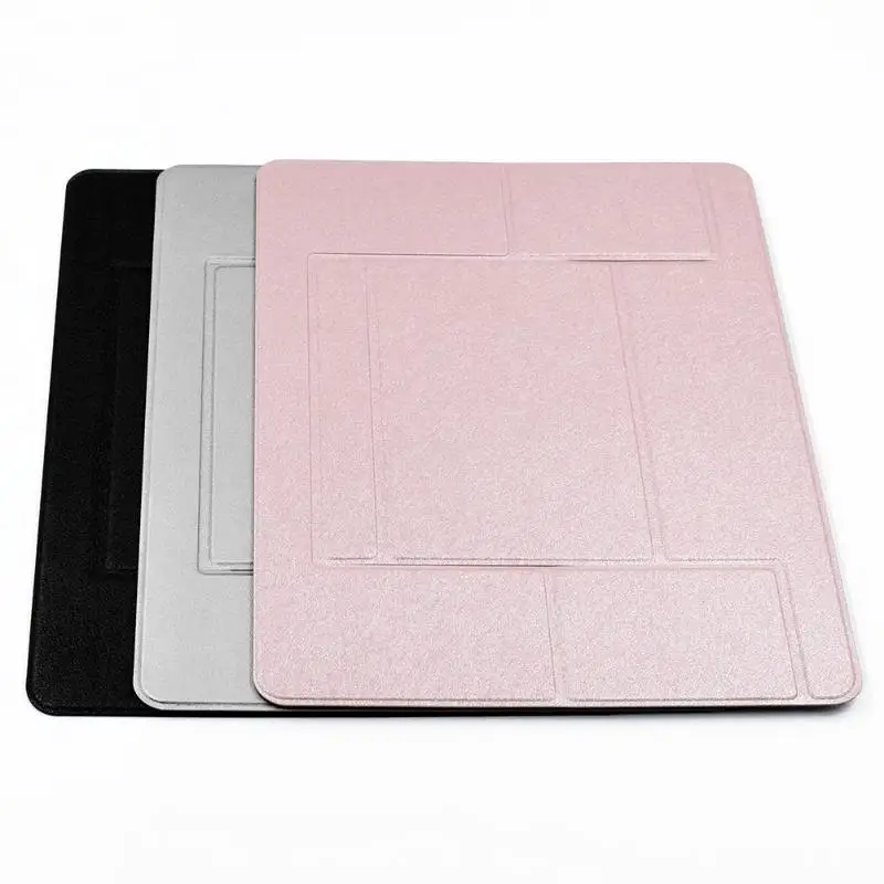 Портативный Ультратонкий складной планшет ноутбук ПК подставка для Macbook/iPad Настольный держатель компьютерная поддержка PU + пластиковая