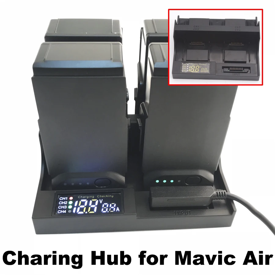 Battery Charger For DJI Mavic Air font b Drone b font Battery Smart Charger Battery Manager