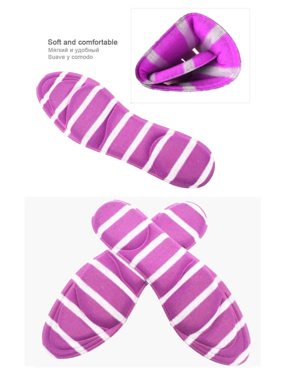 insoles for shoes purple XA4