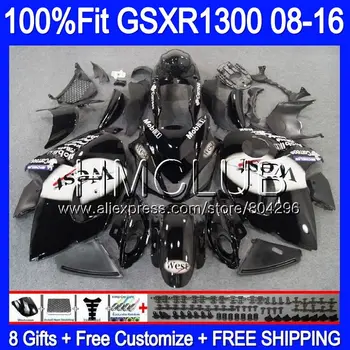 

Injection For SUZUKI Hayabusa GSXR1300 08 09 10 11 12 27HM.15 GSX-R1300 GSXR 1300 Black west 2008 2009 2010 2011 2012 Fairing