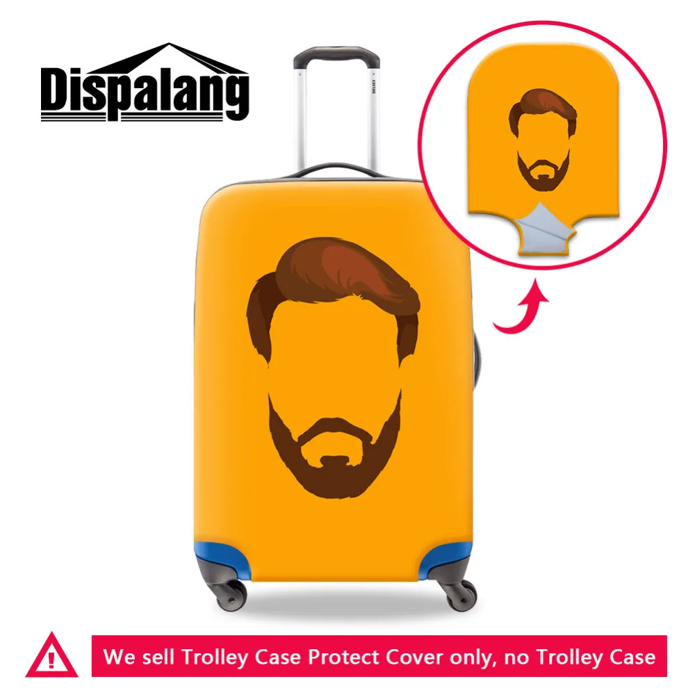 hairstyle cartoon luggage protect covers (2)