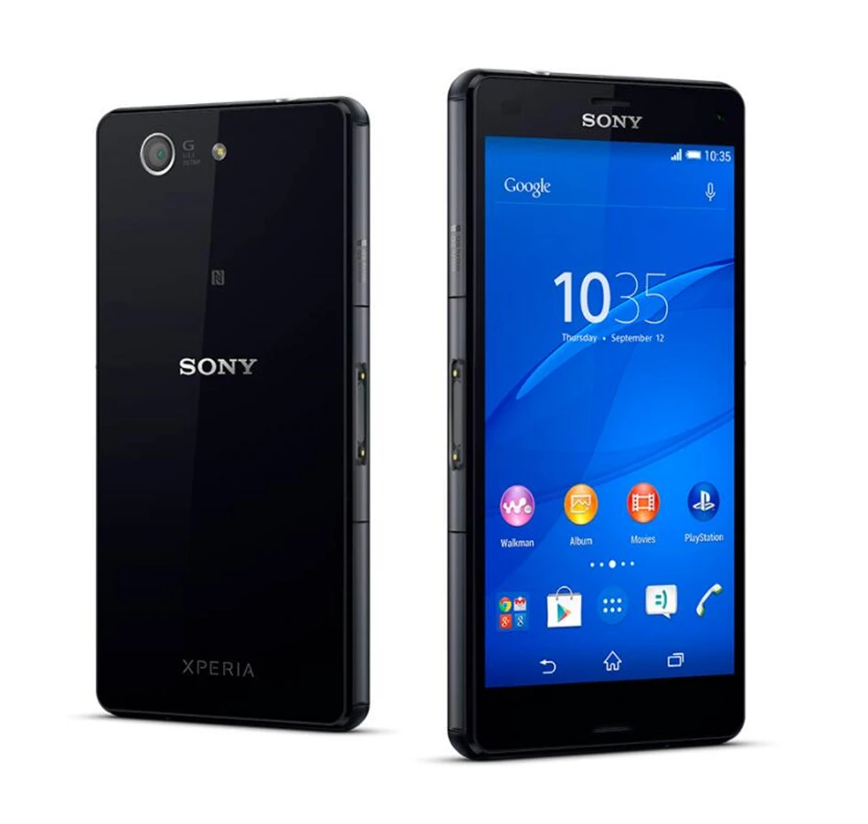 Original Sony Xperia Z3 Compact GSM 4G LTE Android Cell Phone Quad-Core 2GB RAM 16GB ROM 4.6" WIFI GPS 2600mAh Battery giffgaff refurbished phones