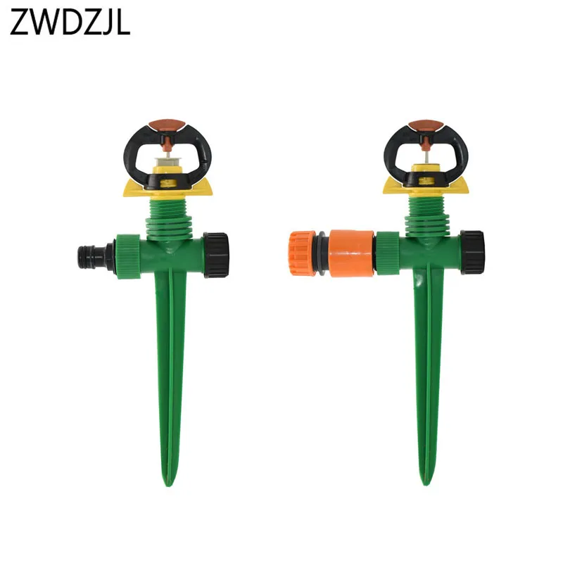1/2 Inch rotating Sprinkler holder water nozzle G1/2" plastic spike