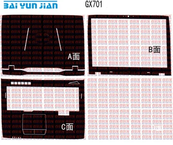 

Carbon fiber Leather Laptop Sticker Decal Skin Cover Protector for ASUS ROG Zephyrus GX701 GX701VS GX701VI GX701V 17.3"