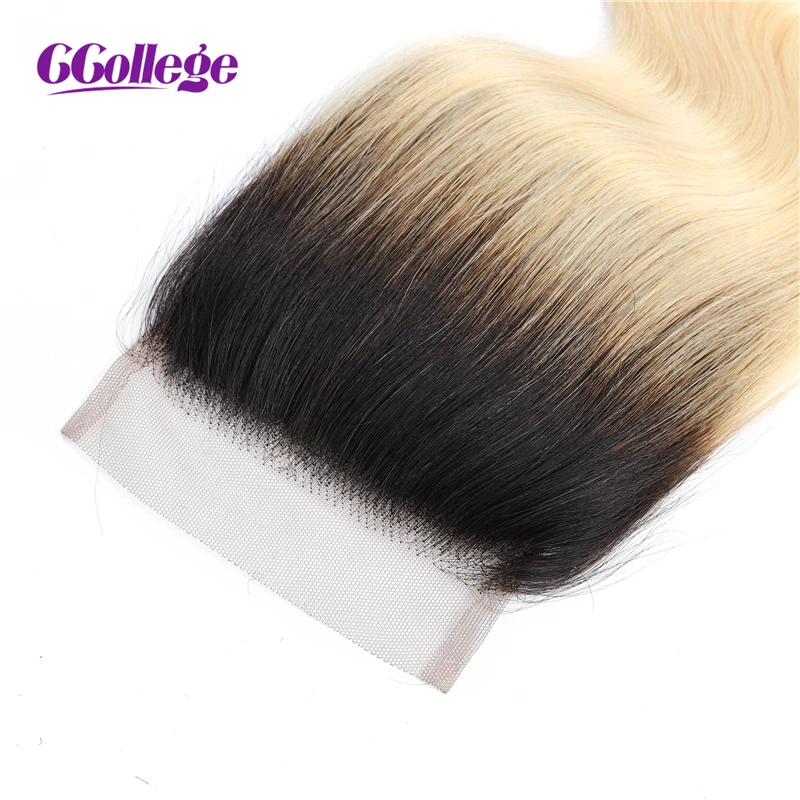 Ombre Hair 3 Bundles and Closure 2 Tone Dark Roots 1B/613 Ombre Blonde Brazilian Body Wave Remy Human Hair Bundles with Closure Ombre Hair 3 Bundles and Closure 2 Tone Dark Roots 1B/613 Ombre Blonde Brazilian Body Wave Remy Human Hair Bundles with Closure