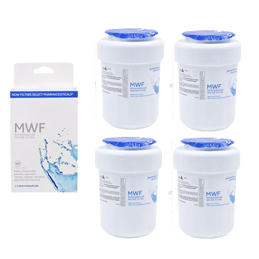 Free shipping Premium Replacement for General Electric MWF SmartWater Household Refrigerator Water Filters 4 Pcs/lot Free shipping Premium Replacement for General Electric MWF SmartWater Household Refrigerator Water Filters 4 Pcs/lot