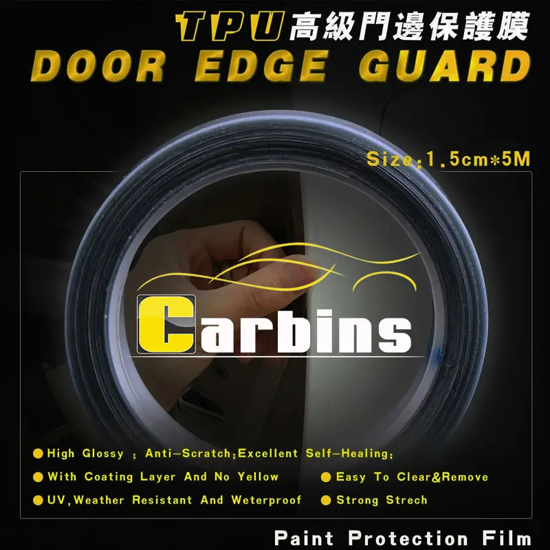 TPU paint protection film for car door edge, handle, doorsil protective