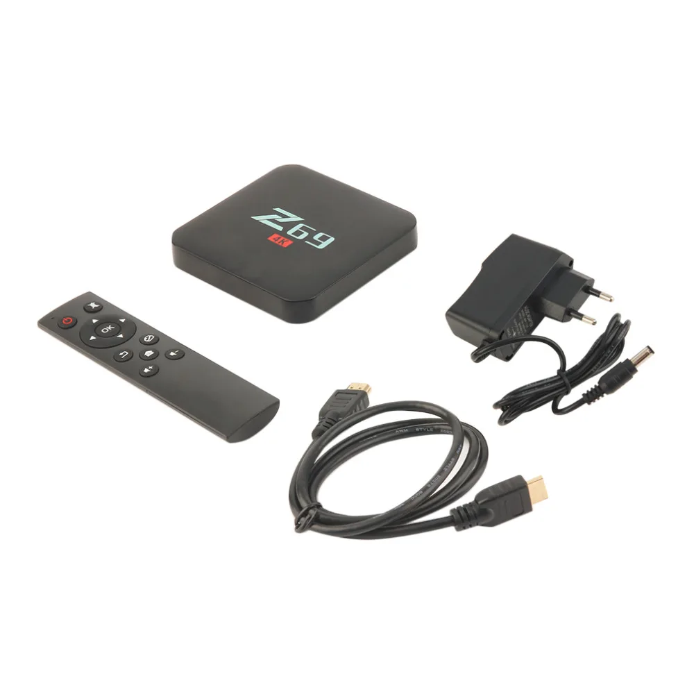 

Hot Promotion Z69 S905X Cortex A53 Processor 1+16GB Memory Wifi Bluetooth 4.0 Home TV Box Top For Android Entertainment Player