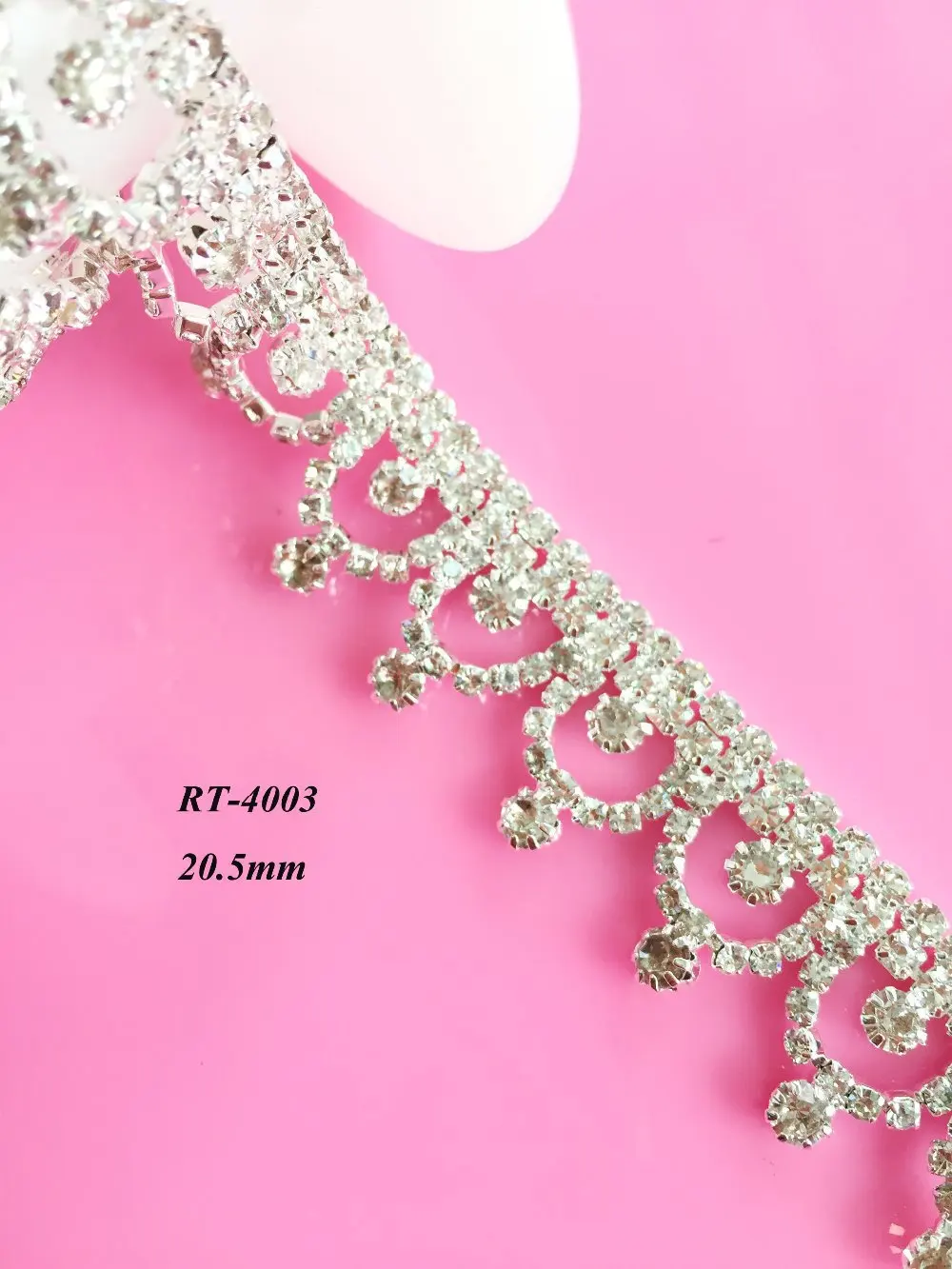 

Free shipping 1yard DIY rhinestone trim for bridal neckline lace sash wedding sash Wedding belt (RT-4003)