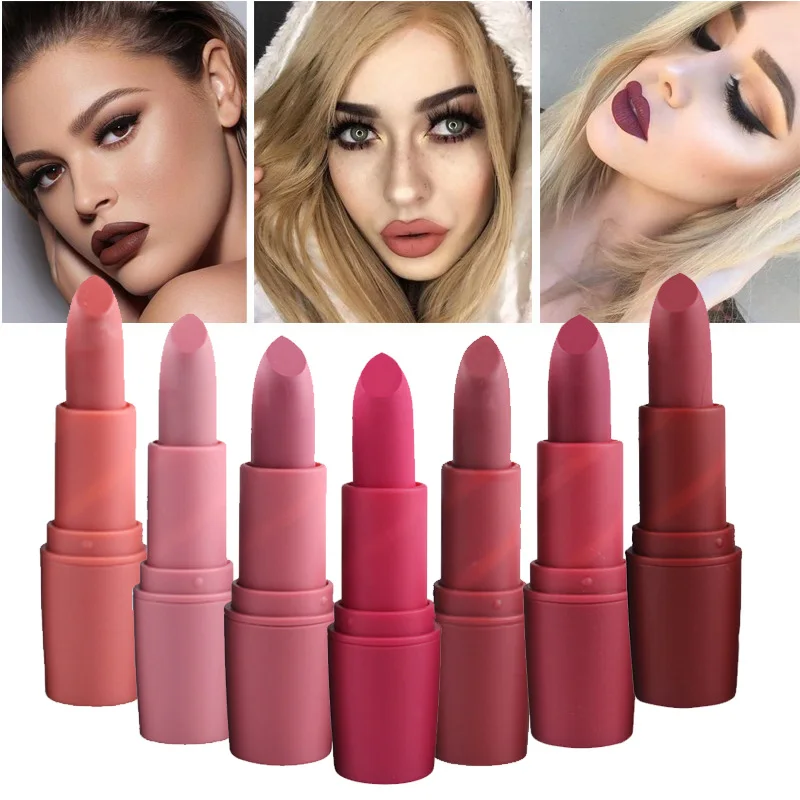 Long Lasting Matte Lipstick Waterproof Nutritious Easy to Wear Lipstick