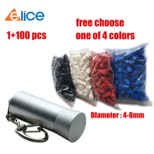 1000 шт+ 10 шт) стоп-замок+ магнит мини-ключ только в Перу, через DHL всего$255