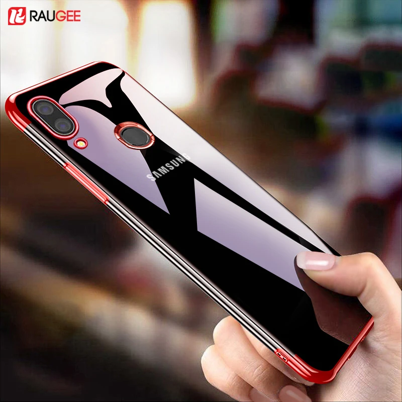 

Raugee Soft Case For Samsung M20 M 20 Cover TPU Silicone Bumper Phone Case For Samsung Galaxy M20 Cover For pocophone F1