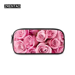 floral pen bag
