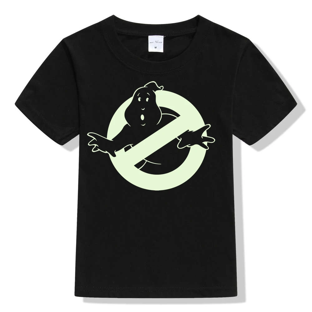 shirtdepartment Kinder T-Shirt Ghost Busters Glow