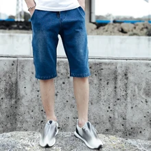 Новые летние короткие masculino Рубашки домашние Для мужчин уличной моды короткие штаны бегун доска дышащий джинсовые Шорты Для мужчин